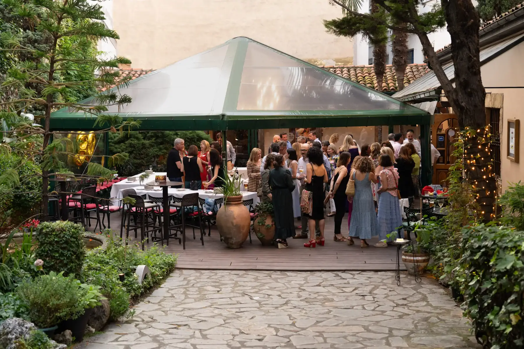 Terraza restaurante Oviedo